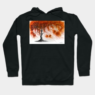 Crisp Amber Tree Hoodie